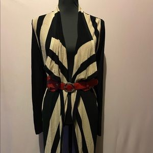 Very stylish cardigan sweater.